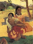 Paul Gauguin When will you marry oil